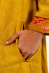 Dress in cotton with front buttons
